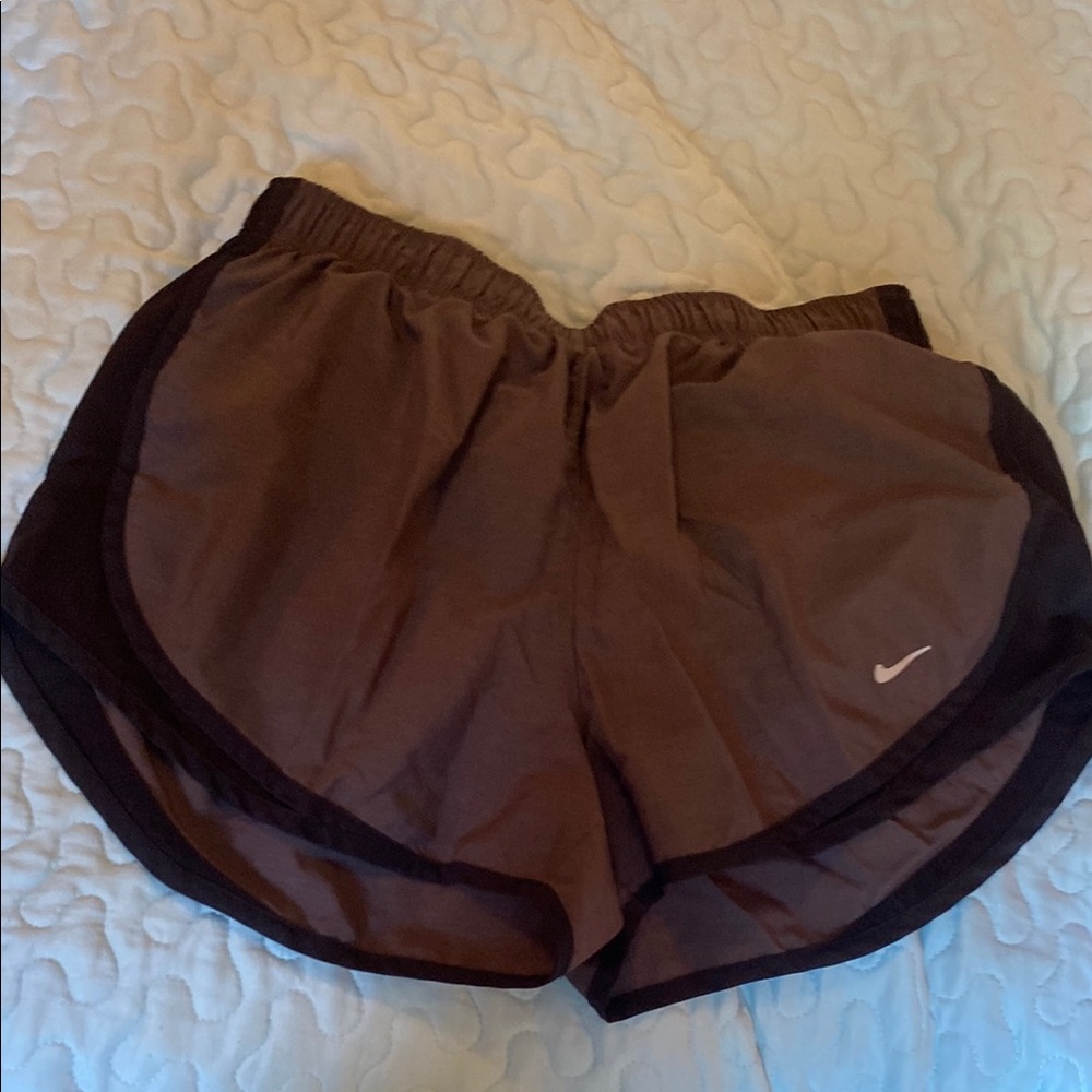 Nike Black and Gray Athletic Shorts Lightweight Performance